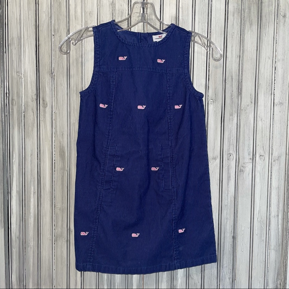 Vineyard Vines Embroidered Corduroy Dress